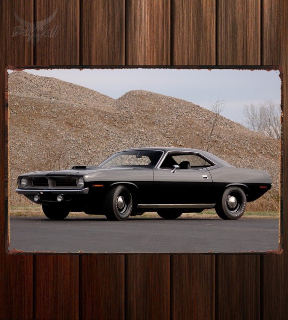 Металлическая табличка Plymouth Hemi 540 Металлическая табличка Plymouth Hemi 540